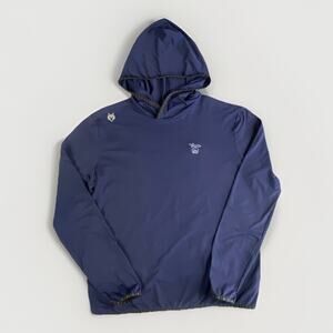 Greyson Golf Hoodie Men’s M Maltese Blue Performance Freemasonry Symbol On Chest